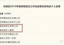 祝贺！陕汽多家单位及个人入选省国资委2019年度思想政治工作先进拟表彰名单